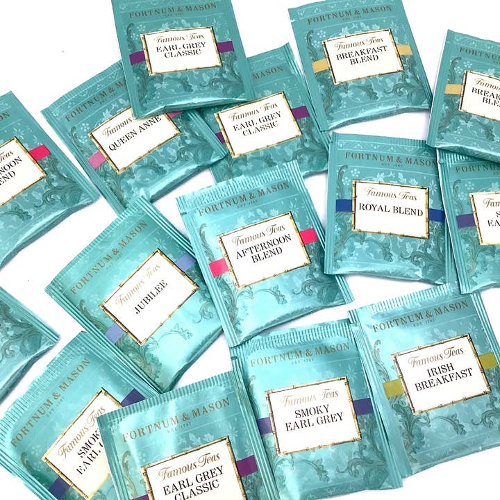 All Little Cute Things - Wholesale Tea Bags - Fortnum Mason Favor Variety assortment British Tea Packs