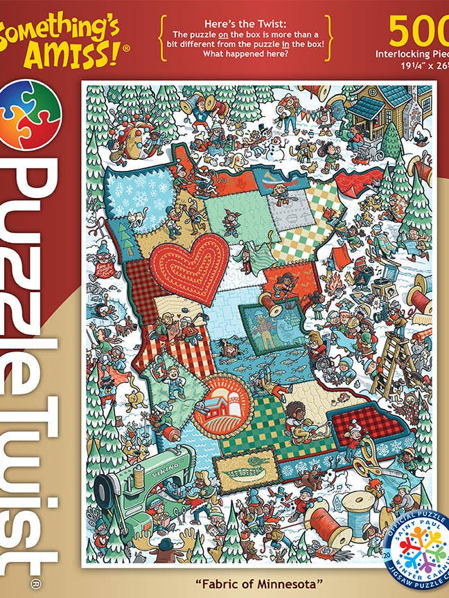 Tissu du Minnesota pour la vente par PuzzleTwist