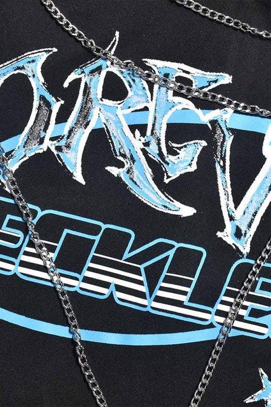 BLK combinaison graphique à design métallique en vente sur Faire6