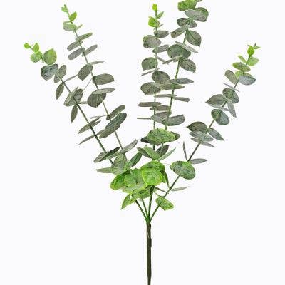 Eucalyptus White Wash Spray X5 17.5" Two Tone Green for wholesale by ES Essentials