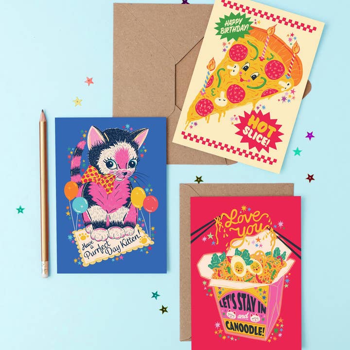 Cath Tate Cards – wholesale Valentine's Day card – NOODLES2