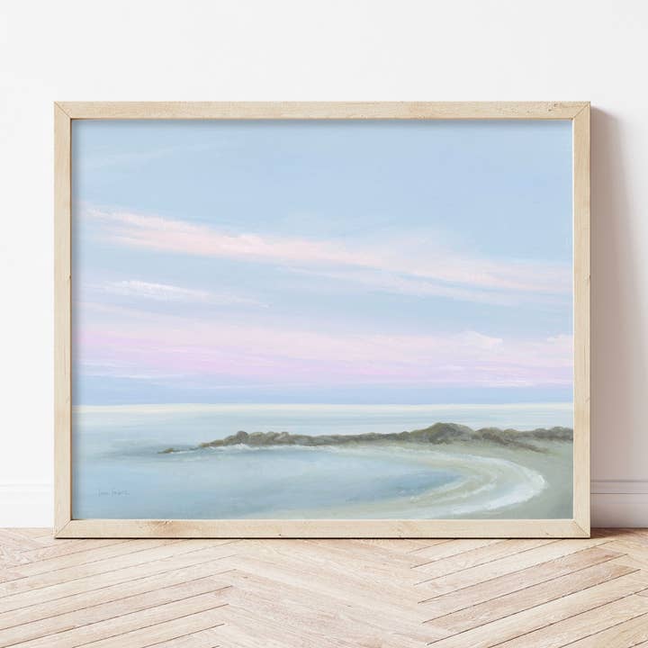 "Golden Hour" a Horizontal Giclee Landscape Print for wholesale by Sara Forbush Art