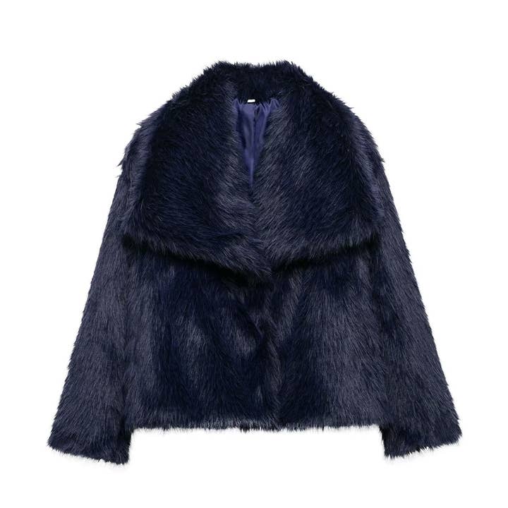 Marayn - Wholesale Fur/Faux Fur Coat - Women's - Luxury Faux Fur Coat European Chic Elegant Queen Style28