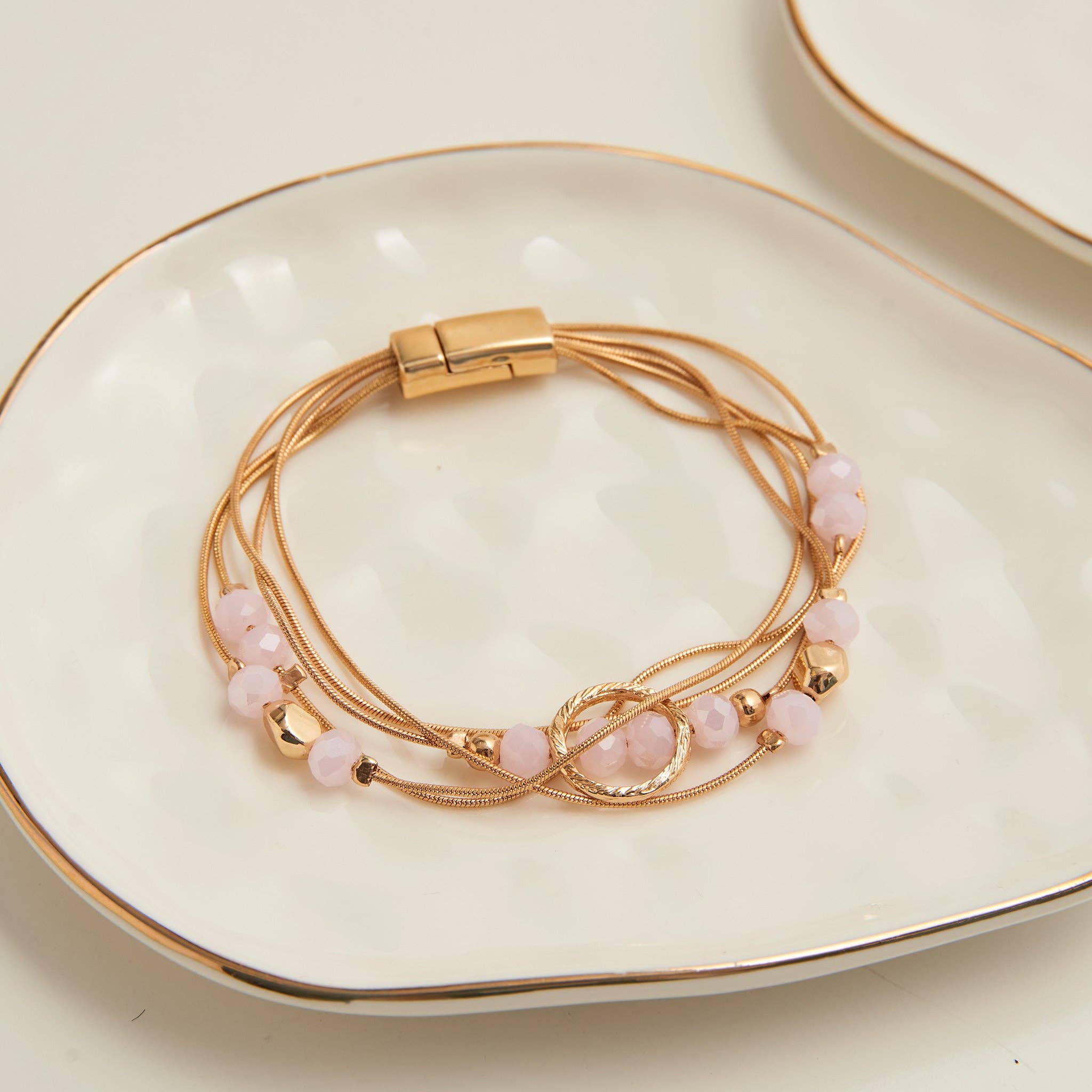 Elsie & Zoey – Pulseira de missangas por atacado – Pulseira Magnética Jayne com Design de Contas em Múltiplas Filas1