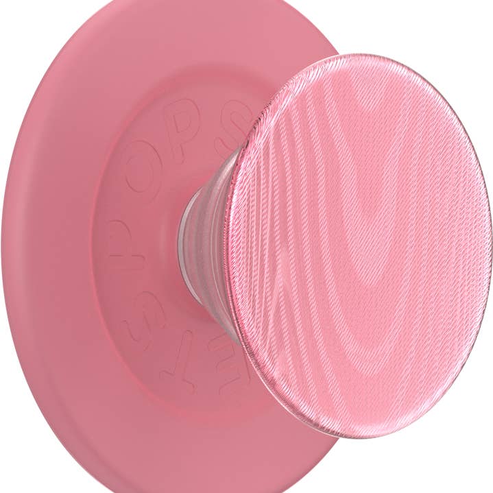 Poignée de téléphone Popsockets Magsafe - Aluminium Moire Putty pour la vente par PopSockets