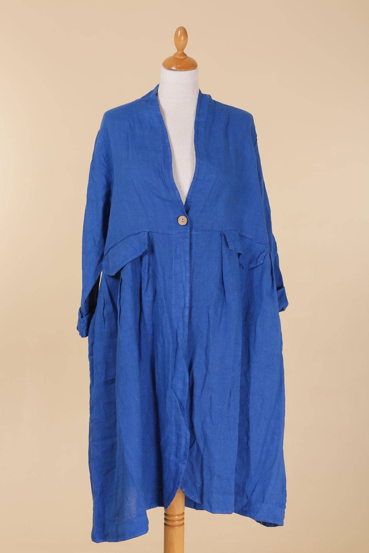 la maison des fibres naturelles - Wholesale Jacket - Women's - 62411 100% linen jacket made in Italy27