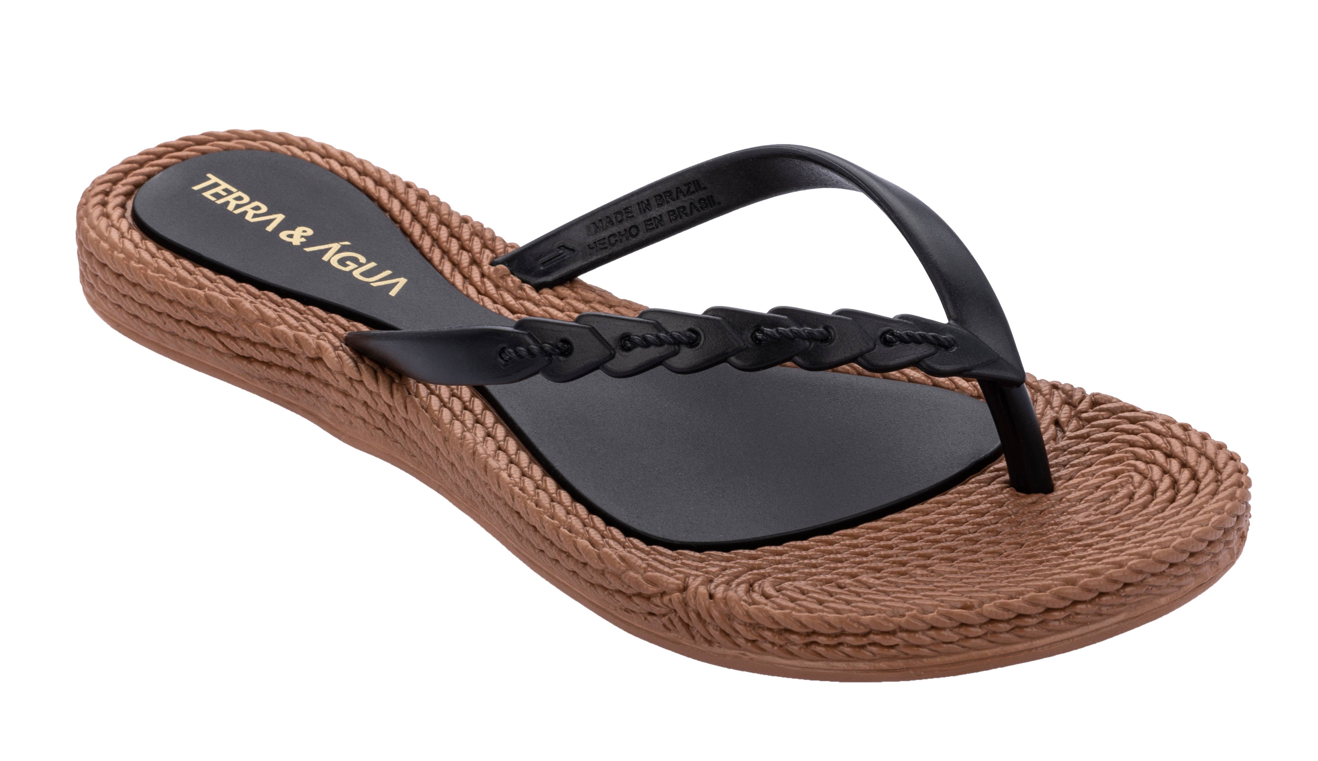 Relax in Shoes - Wholesale Flip Flops - Women's - Vegan Women's flip flops, Black, Made in Brazil0