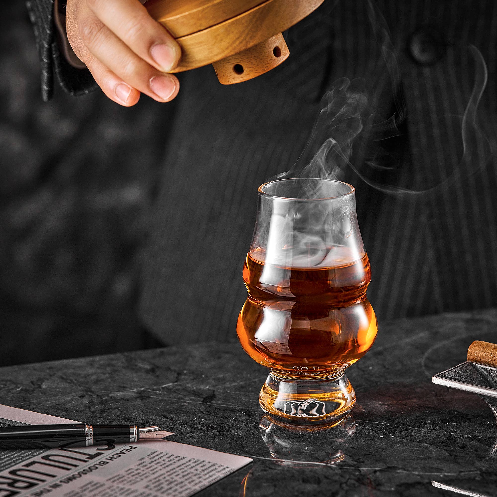 CRAFTGEN - Wholesale Cocktail/likeur glas - Whiskyproefglas, Bourbon-glas, Crystal Snifter-glas5