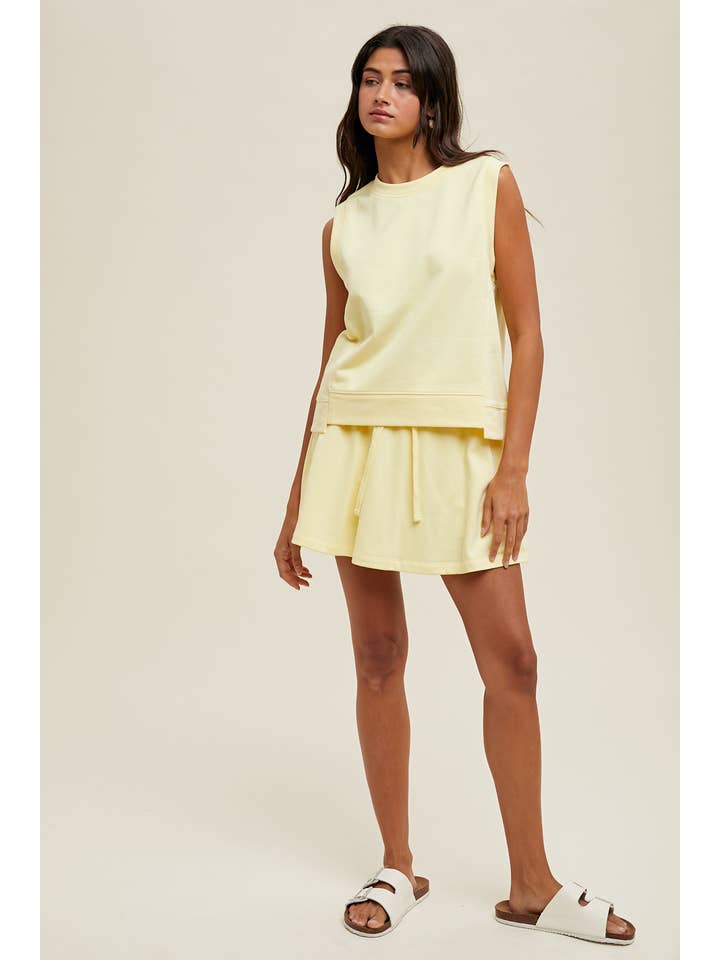 Wishlist Apparel - Wholesale Tank Top - Women's - FRENCH TERRY TANK TOP / WL25-10272T