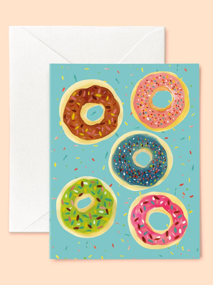 Treat Yourself and Donut Forget Happiness for wholesale by MKD Monica Kane Design