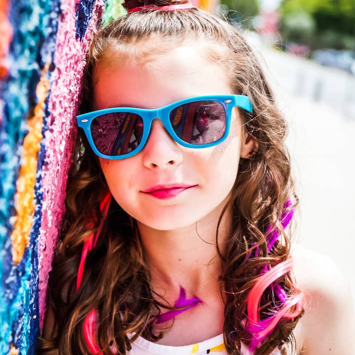 Magic Manes - Wholesale Hair Extensions - Tutti Fruity Purple and Pink Curls Clip-in Hair Extension