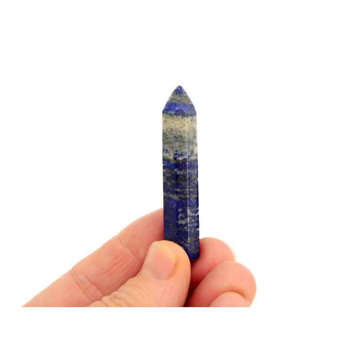 Kaia & Crystals - Wholesale Spiritual Stone/Crystal - Lapis Lazuli Point Crystal (50mm - 55mm)5