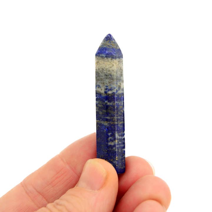 Kaia & Crystals - Wholesale Spiritual Stone/Crystal - Lapis Lazuli Point Crystal (50mm - 55mm)5
