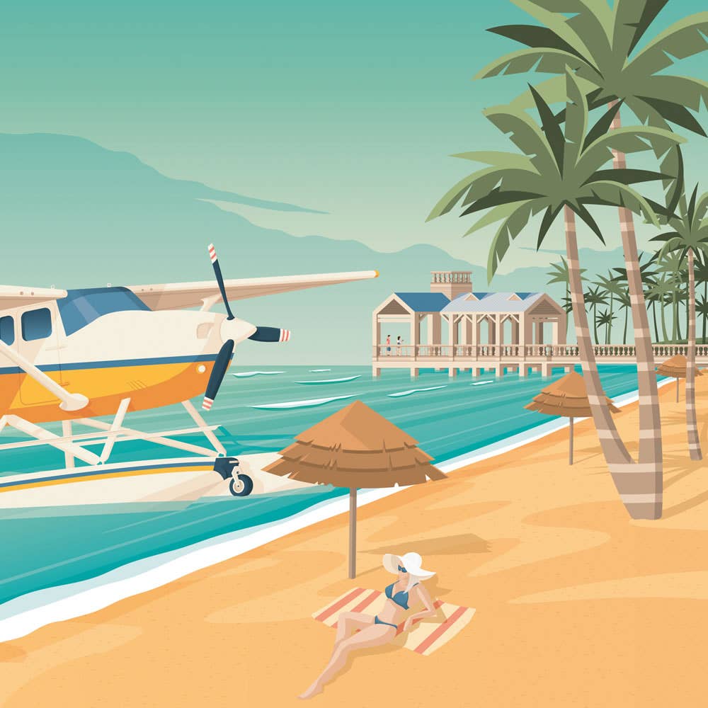 Olahoop Travel Posters - Wholesale Poster - Key West Florida - United States Travel Poster3