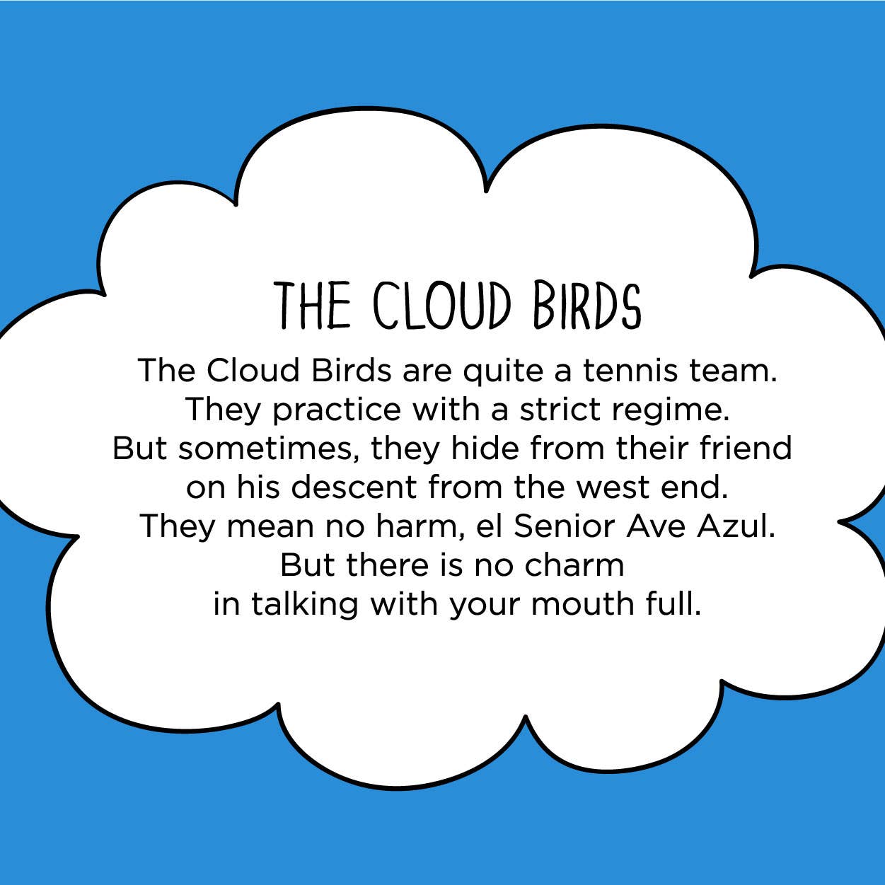 The MoMeMans - Wholesale Art Print - The Cloud Birds Print12