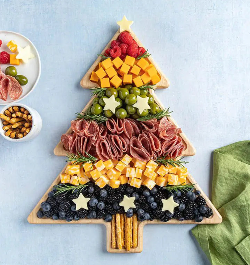 Sophistiplate - Venta al por mayor Tablas de quesos - Tabla de Mapa de Charcutería CharcuteTree | Meg Quinn | 18" x 15,33"2