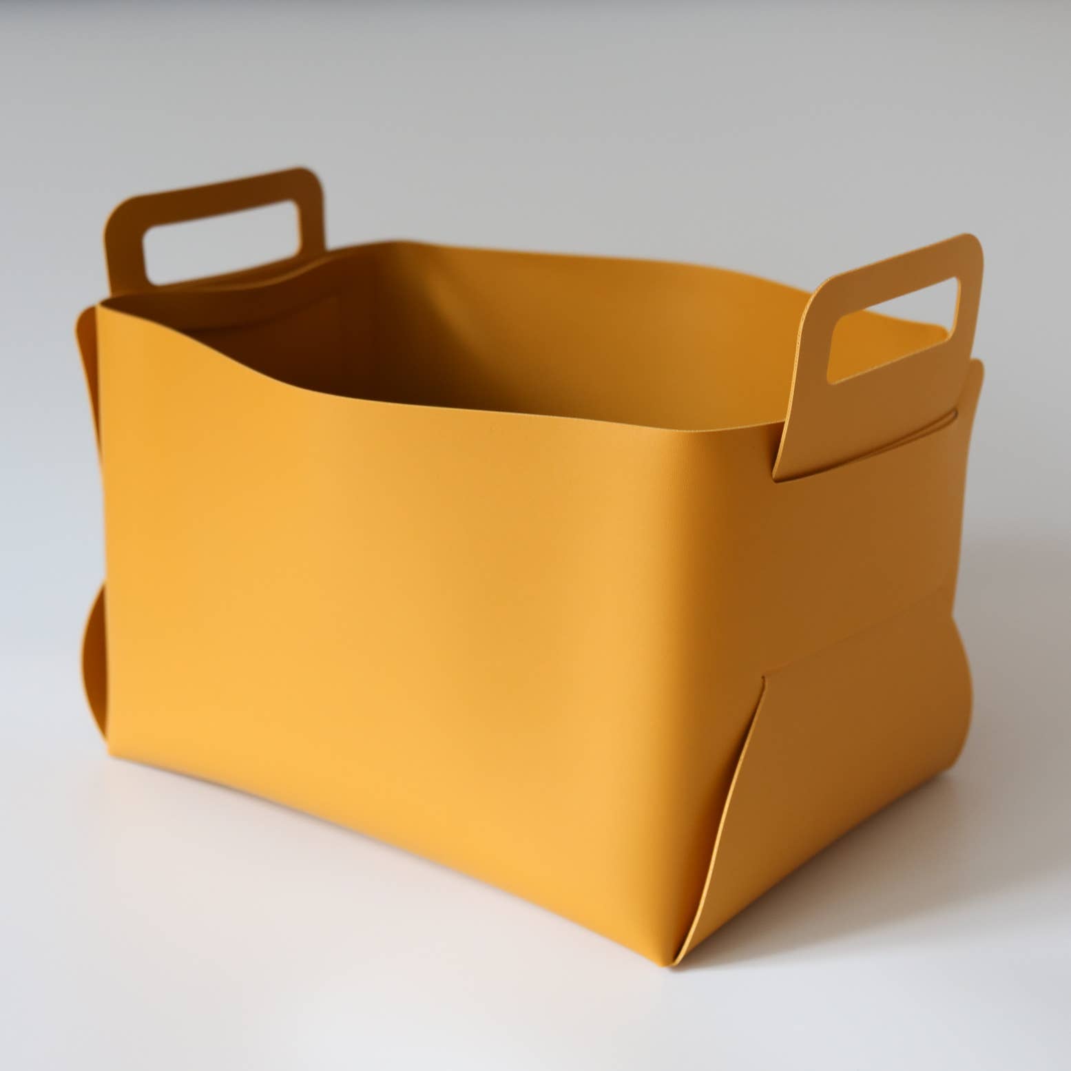 Zora Botanica - Vente Bacs de rangement - Boîte cadeau grand panier de rangement en cuir vegan1