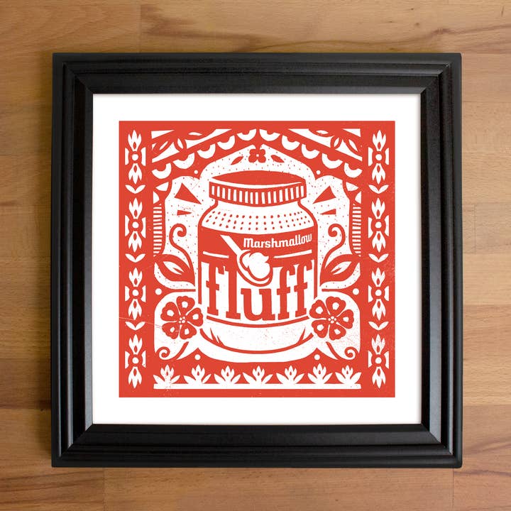 Marshmallow Fluff Farvetryk for engroshandel hos Indestructible Food