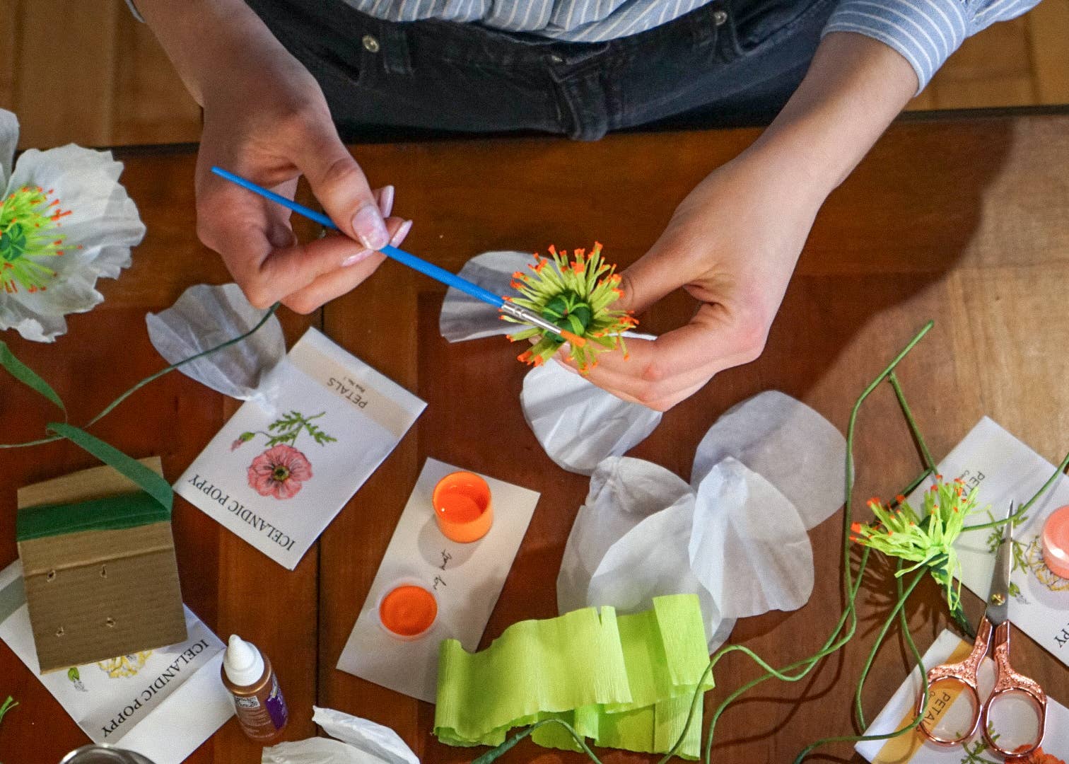 Beautiful Things By Bec - Wholesale DIY Craft Kit - Paper Flower Making Kit with video instructions 5