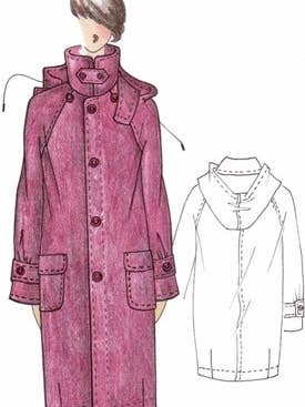 Manteau N-112 pour la vente par Fashion Service