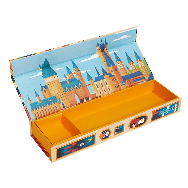 Insight Editions - Wholesale Pencil Case/Pouch - Harry Potter: Exploring Hogwarts Magnetic Pencil Box