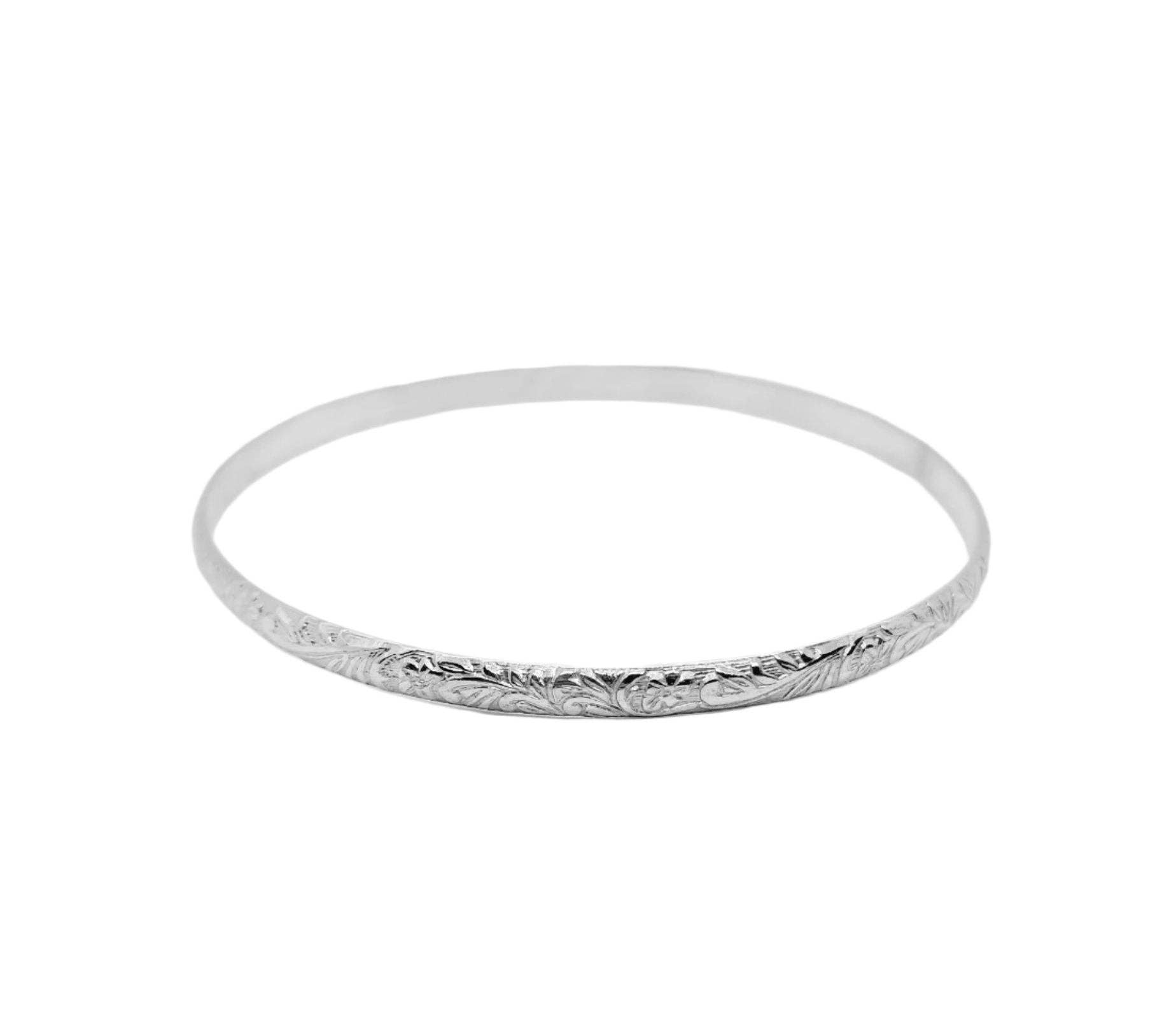Nashelle Jewelry - Wholesale Bangle Bracelet - Flora Bangle4