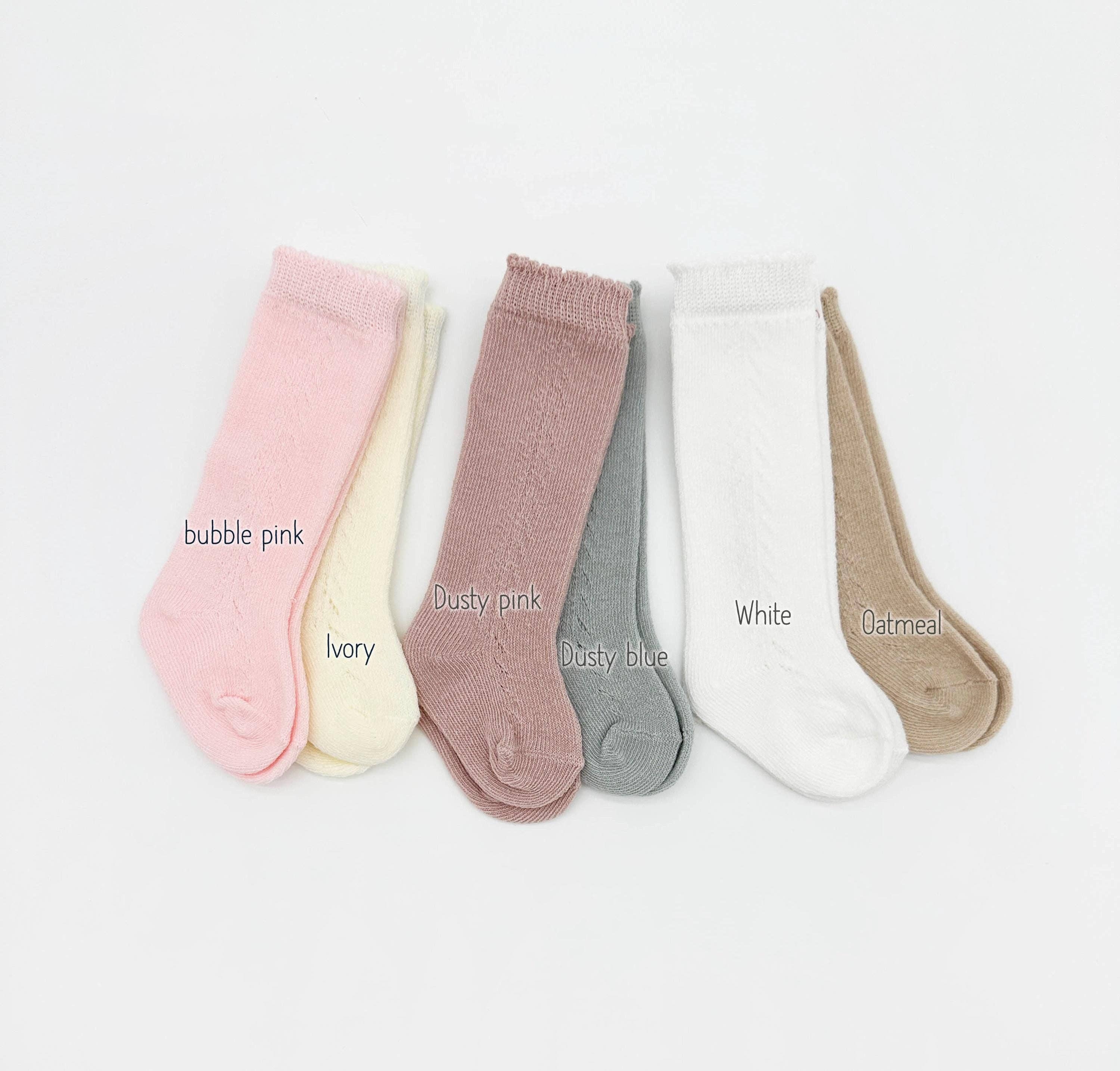 OLIVE & CRADLE - Wholesale Socks - Kids & Baby - French Lace Knee High Baby Socks5