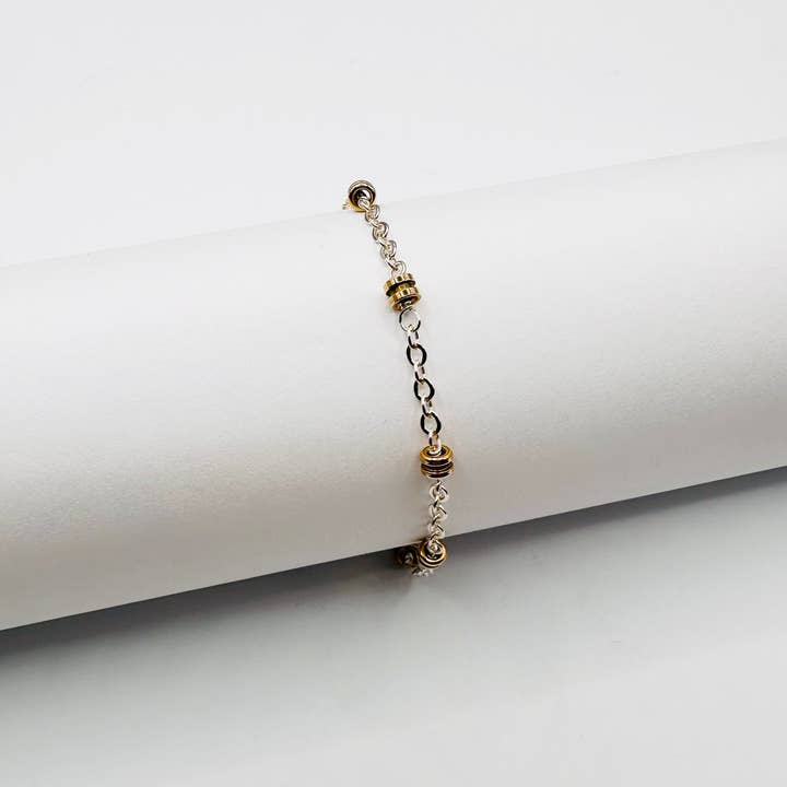 Ball-end Bracelet for wholesale by Middle Sister Designs