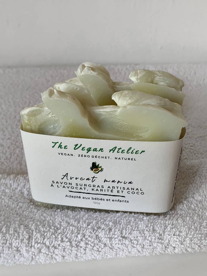 Mania Avocado Soap for wholesale by The Vegan Atelier