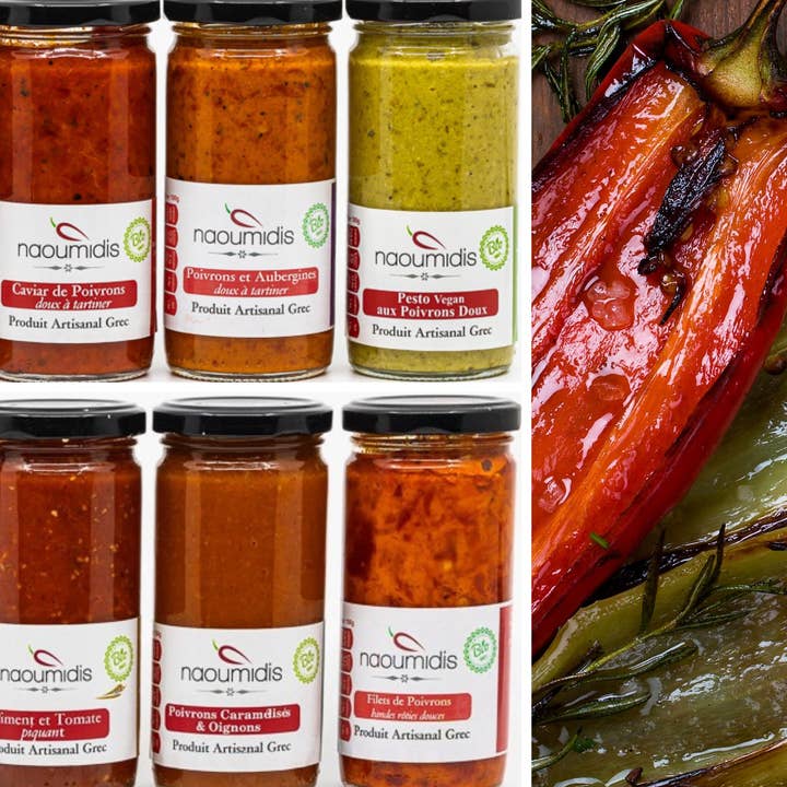 Helene Delices Grecs – Engroshandel Sauce – Økologisk Peberfrugtsauce med Drue Melasse 260g