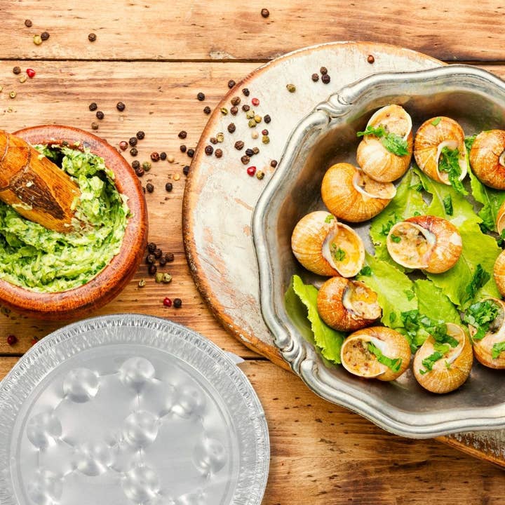 Fackelmann - Wholesale Ramekin - Set of 2 packs of 10 aluminum snail dishes 17.5 cm1