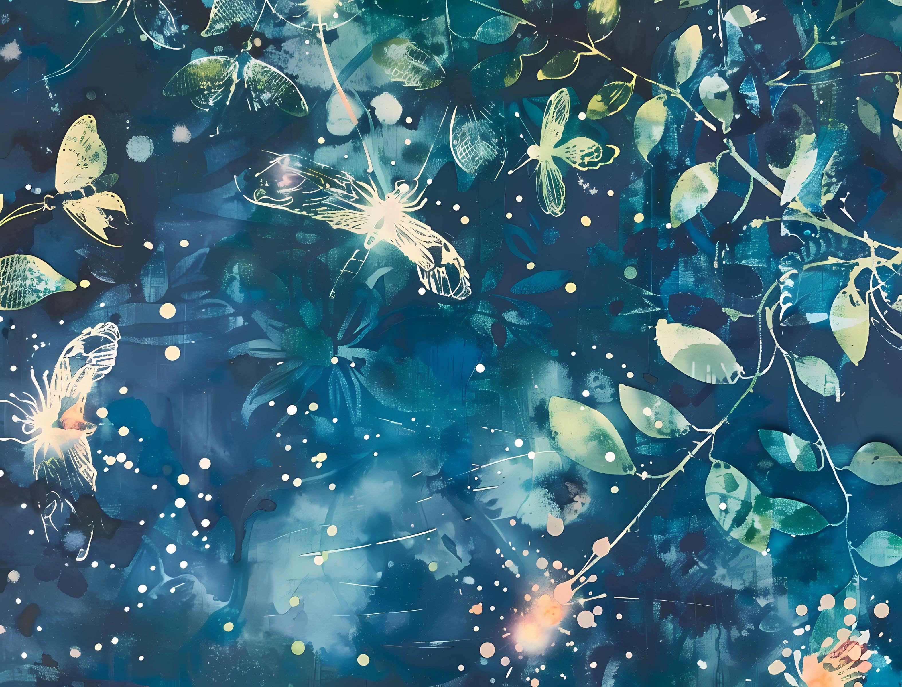 Craft Kreatively - Wholesale Craft Supplies - Fireflies | Decoupage Rice Papers | 6 designs |  A41