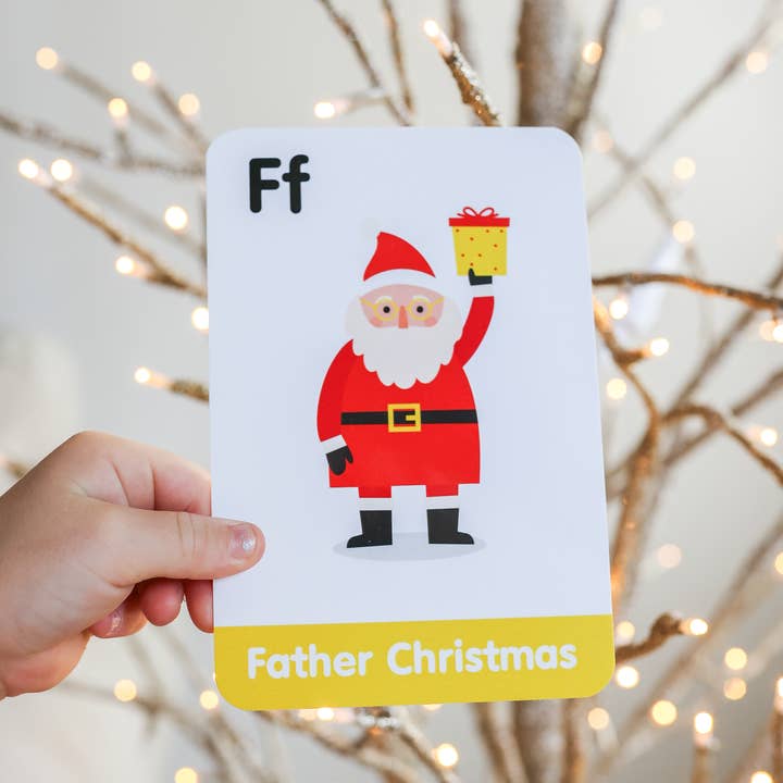 Christmas Flash Cards for wholesale by Curious Columbus