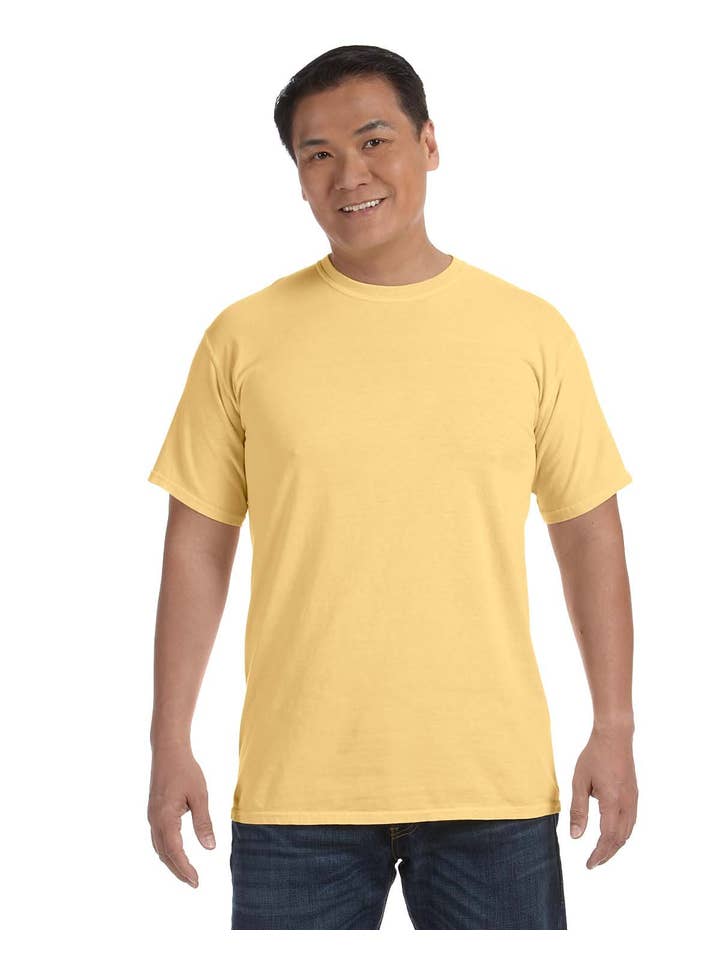 Total Apparel - Wholesale T-Shirt - Unisex - Comfort Colors Garment Dyed Heavyweight Blank T-Shirt C1717