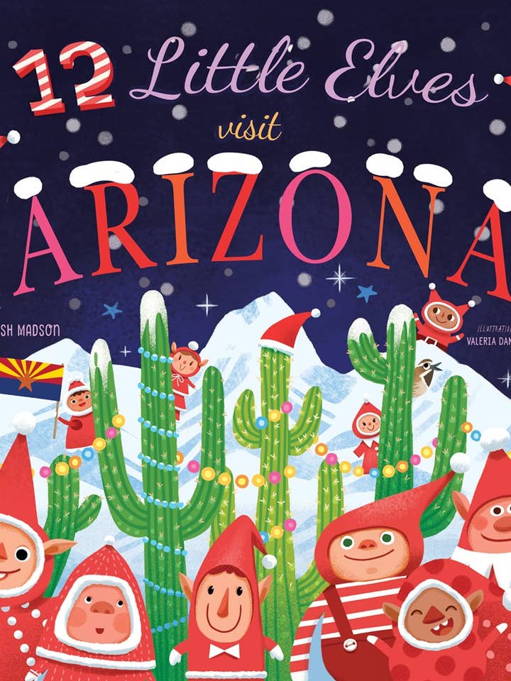 12 Little Elves Visit Arizona for wholesale by Familius, LLC