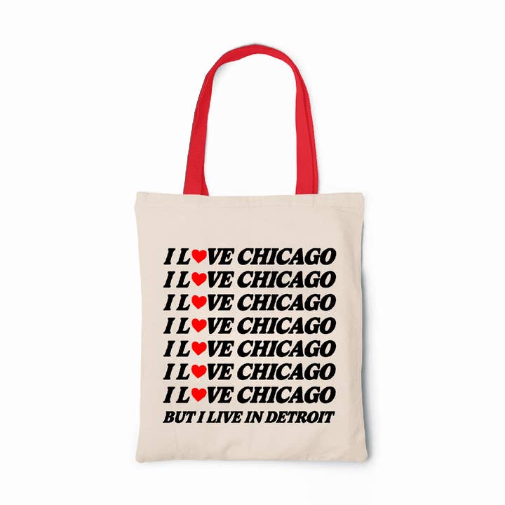 I Love... Custom City. But I Live In… Custom City - Tote Bag for wholesale by Calm Down Caren