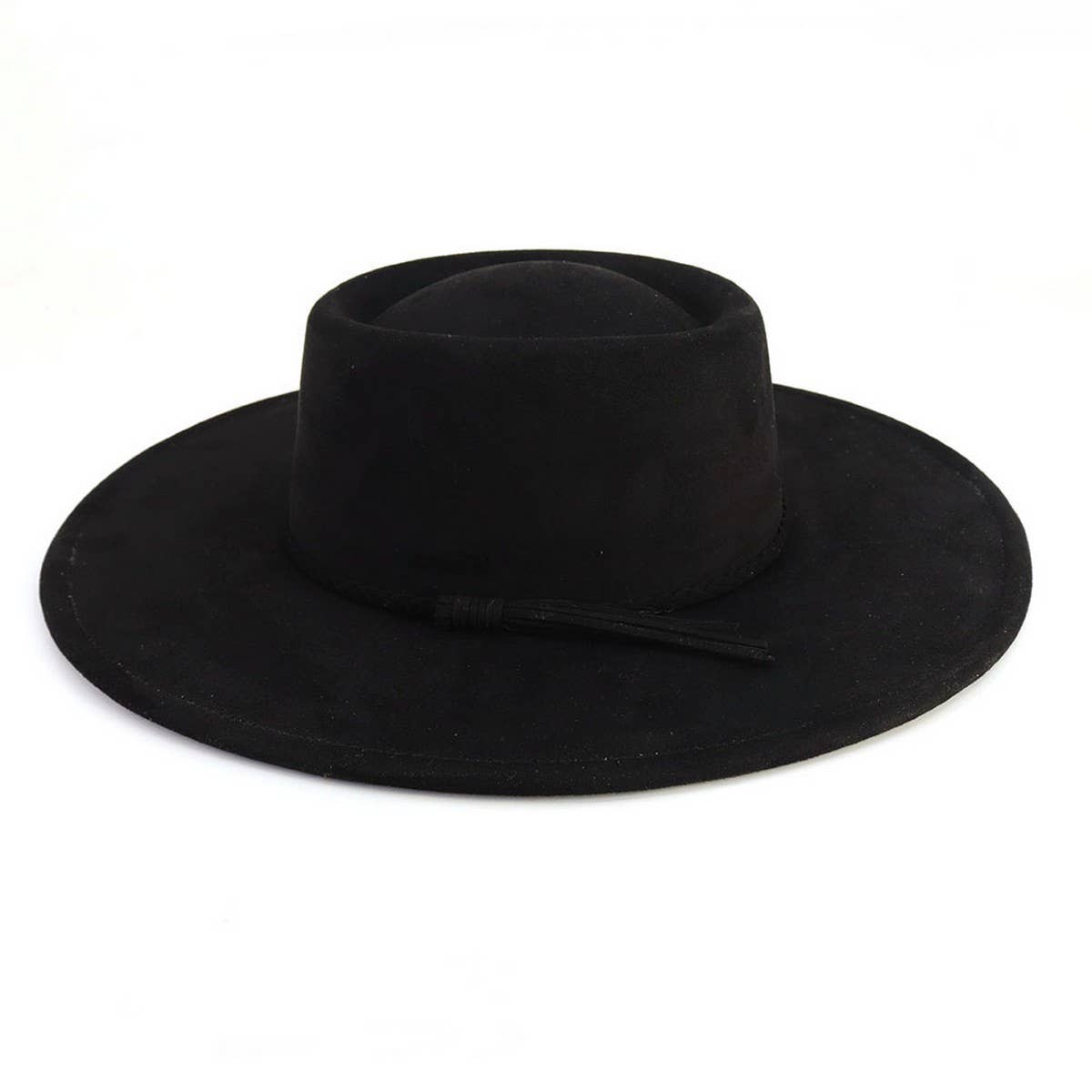 ACCITY - Wholesale Fedora - Women's - COUPLE WIDE BRIM HAT FLAT BRIM GENTLEMAN HAT_CWAH17712