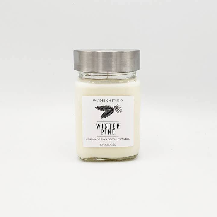 Winter Pine 10oz for wholesale by F + V Design Studio