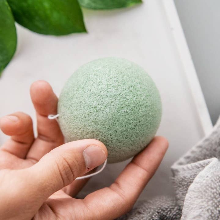 Konjac Sponge | exfoliating face wash sponge for wholesale by J&L Naturals