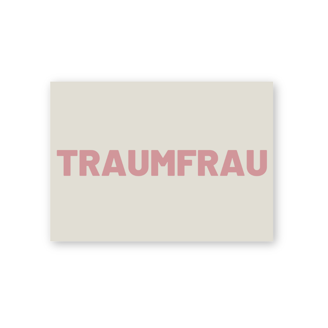 HERR&FRAUHEMPEL – Postal por atacado – Cartão Postal - DREAM WOMAN2