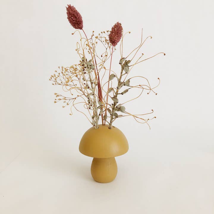 Stacy Wong - Wholesale Vase - Small Mushroom Dry Flower+ Ikebana Vase10