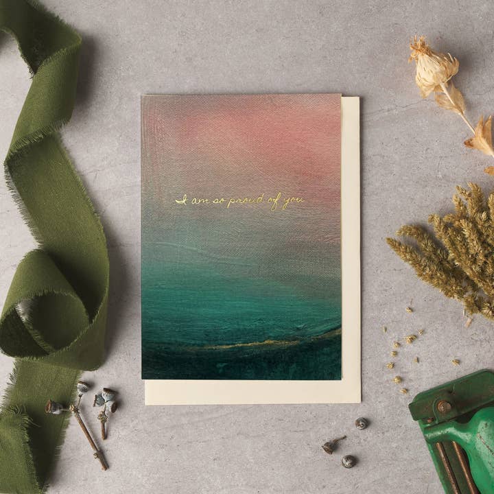 Ich bin so stolz auf dich Card für den Großhandel von byOliviaBell