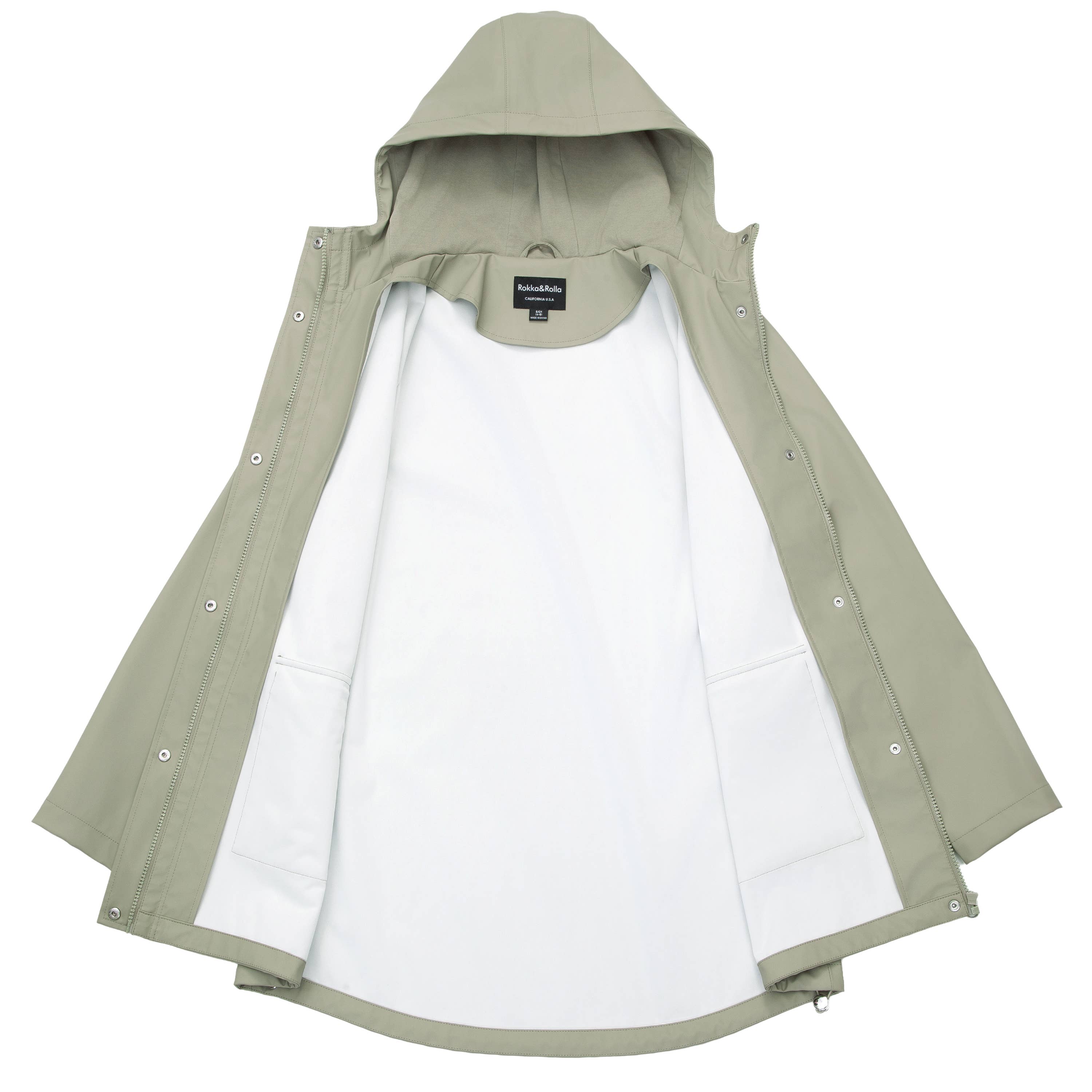 Rokka & Rolla - Wholesale Raincoat - Women's - Women's Waterproof Rain Coats Hooded Jackets31