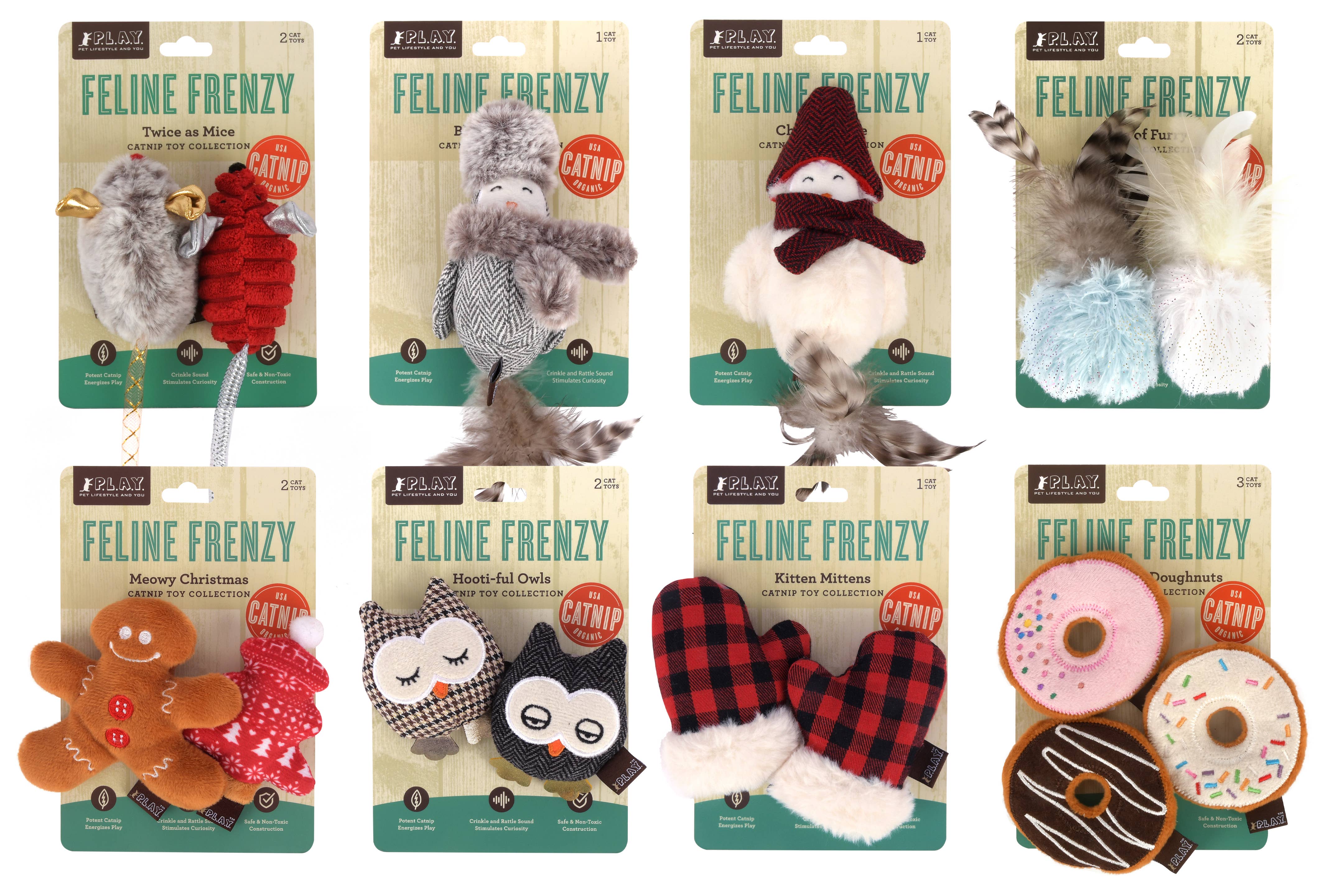 P.L.A.Y. Pet Lifestyle and You - Wholesale Pet Toy - Cat - Feline Frenzy Starter Kit B2