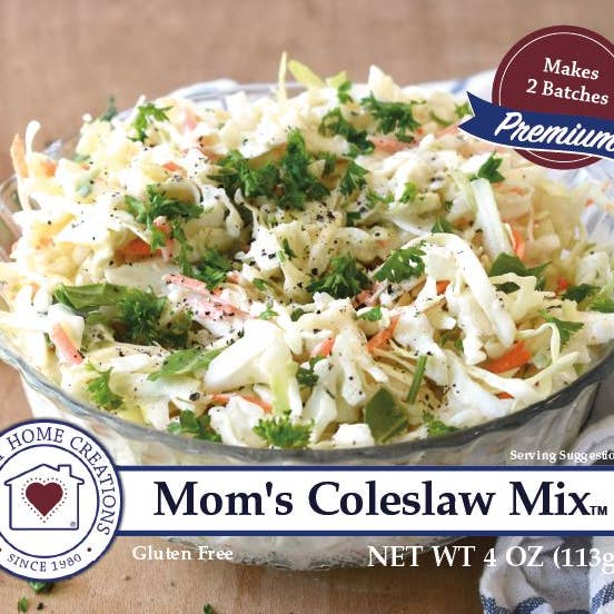 Mom's Coleslaw Mix for wholesale by Country Home Creations