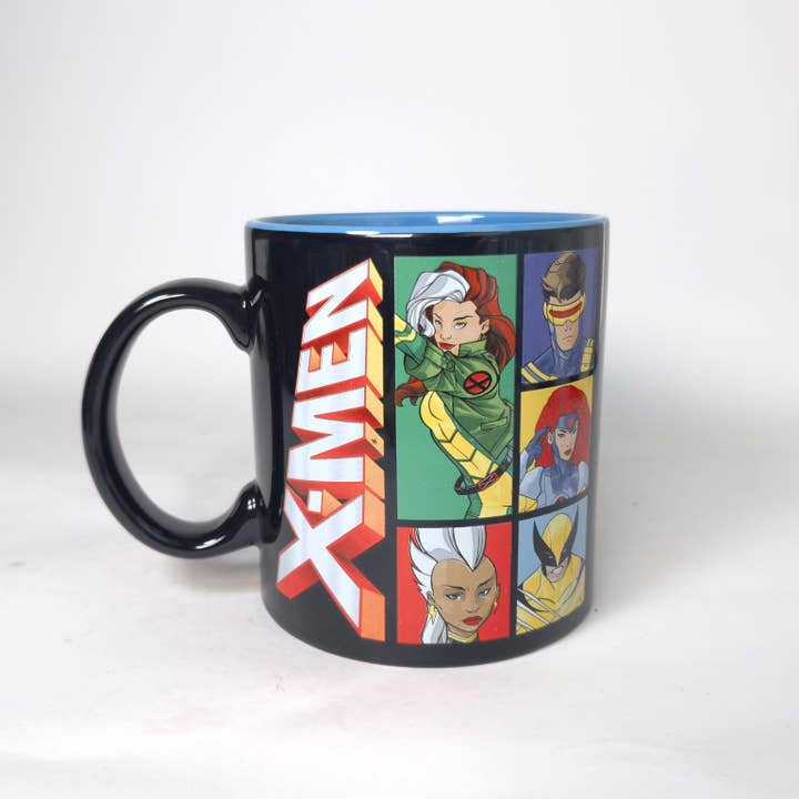 Silver Buffalo - Wholesale Coffee Mug - Marvel Comics X-men Character Panels 20oz Ceramic Mug1