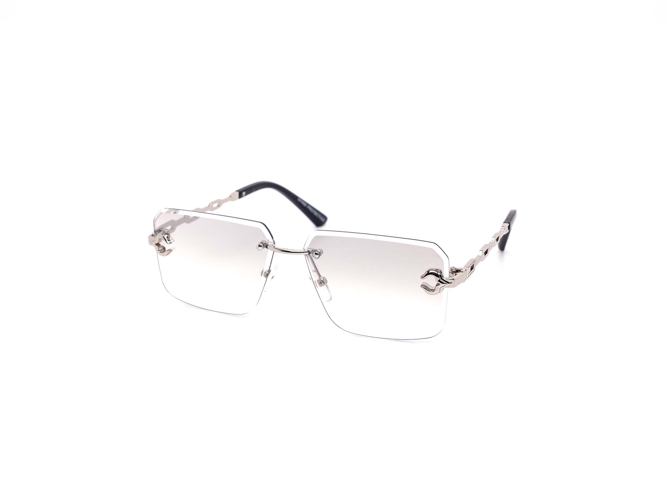 Still Friday - Vente Lunettes de soleil – unisexe - Lot de 12 lunettes de soleil métalliques avec verres dégradés carrés et monture sans cerclage7