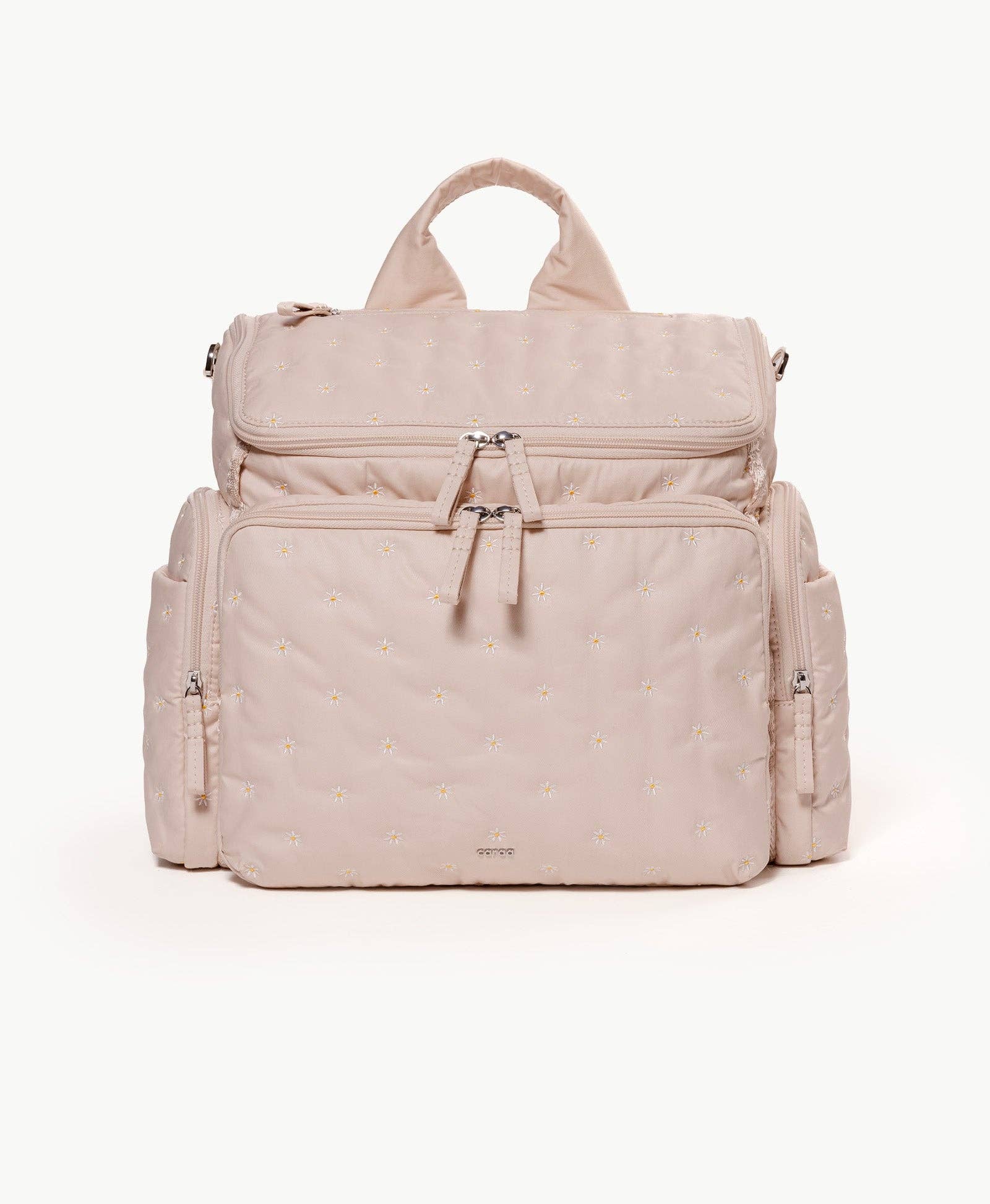 Large in Quartz Embroidered Organic Cotton Baby Bag for wholesale on Faire0