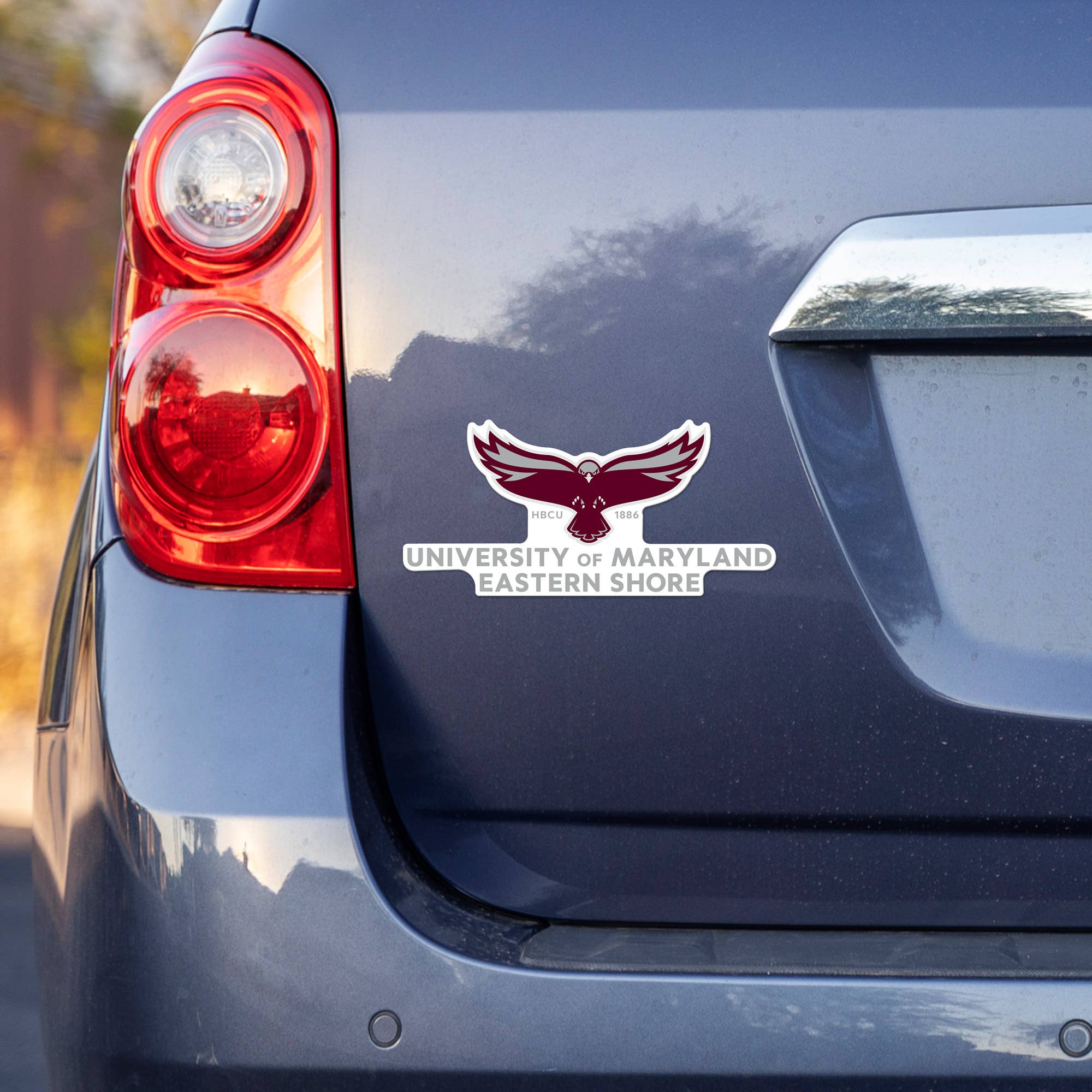 Rico Industries - Wholesale Car Decorative Charm - Unisex - NCAA  Maryland-Eastern Shore Hawks  Medium Die Cut Decal1
