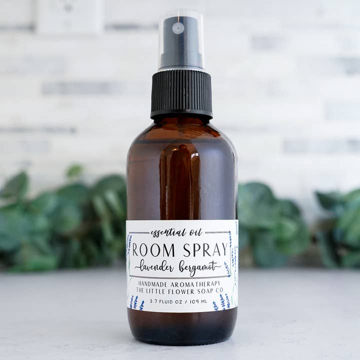 The Little Flower Soap Co - Wholesale Room & Linen Spray - Lavender Bergamot Room Spray